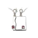 Yahoo! Yahoo!ショッピング(ヤフー ショッピング)ペアネックレス 1月 10月誕生石シルバー ガーネット ピンクトルマリンペアペンダント ネックレス オーダー