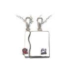 Yahoo! Yahoo!ショッピング(ヤフー ショッピング)ペアネックレス 1月 12月誕生石シルバー ガーネット タンザナイトペアペンダント ネックレス オーダー