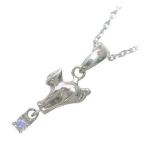 Yahoo! Yahoo!ショッピング(ヤフー ショッピング)猫 6月誕生石シルバー ムーンストーンペンダント ネックレス オーダー