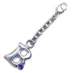 Yahoo! Yahoo!ショッピング(ヤフー ショッピング)B イニシャル 2月誕生石 アメジストチャームトップ ホルダーCanCam掲載 オーダー