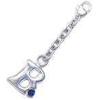 Yahoo! Yahoo!ショッピング(ヤフー ショッピング)サファイア チャーム B イニシャル 9月誕生石サファイアチャームトップ ホルダーCanCam掲載 オーダー