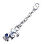 Yahoo! Yahoo!ショッピング(ヤフー ショッピング)サファイア チャーム F イニシャル 9月誕生石サファイアチャームトップ ホルダーCanCam掲載 オーダー