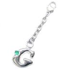 Yahoo! Yahoo!ショッピング(ヤフー ショッピング)G イニシャル 5月誕生石エメラルドチャームトップ ホルダーCanCam掲載 オーダー