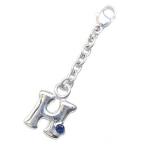 Yahoo! Yahoo!ショッピング(ヤフー ショッピング)サファイア チャーム H イニシャル 9月誕生石サファイアチャームトップ ホルダーCanCam掲載 オーダー