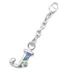 Yahoo! Yahoo!ショッピング(ヤフー ショッピング)J イニシャル 8月誕生石ペリドットチャームトップ ホルダーCanCam掲載 オーダー