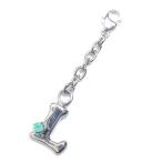 Yahoo! Yahoo!ショッピング(ヤフー ショッピング)L イニシャル 5月誕生石エメラルドチャームトップ ホルダーCanCam掲載 オーダー