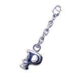 Yahoo! Yahoo!ショッピング(ヤフー ショッピング)P イニシャル 4月誕生石 ダイヤモンドチャームトップ ホルダーCanCam掲載 オーダー