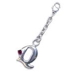 Yahoo! Yahoo!ショッピング(ヤフー ショッピング)Q イニシャル 1月誕生石ガーネットチャームトップ ホルダーCanCam掲載 オーダー