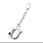 Yahoo! Yahoo!ショッピング(ヤフー ショッピング)U イニシャル 1月誕生石ガーネットチャームトップ ホルダーCanCam掲載 オーダー