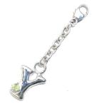 Yahoo! Yahoo!ショッピング(ヤフー ショッピング)Y イニシャル 8月誕生石ペリドットチャームトップ ホルダーCanCam掲載 オーダー