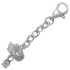 Yahoo! Yahoo!ショッピング(ヤフー ショッピング)猫 3月誕生石シルバー アクアマリンチャームトップホルダー オーダー