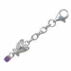 Yahoo! Yahoo!ショッピング(ヤフー ショッピング)猫 2月誕生石シルバー アメジストチャームトップホルダー オーダー