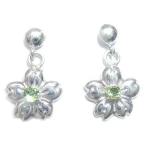 Yahoo! Yahoo!ショッピング(ヤフー ショッピング)ピアス 8月誕生石ペリドットピアス 花 レディース アクセサリー オーダー