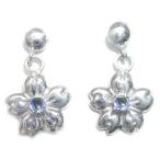 Yahoo! Yahoo!ショッピング(ヤフー ショッピング)ピアス 12月誕生石タンザナイトピアス 花 レディース アクセサリー オーダー