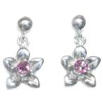 Yahoo! Yahoo!ショッピング(ヤフー ショッピング)ピアス 10月誕生石ピンクトルマリンピアス 花 レディース アクセサリー オーダー