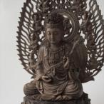 勢至菩薩 木彫り 仏像 フィギュア 勢至菩薩像 立像 仏教美術 置物 498
