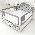 ベッドフェンス 縦に換気された網が付いているFoldable安全bedrail反落下防止リフト ベッドサイドバッフル ベビーベッドガードレール (サイズ  : 200cm)