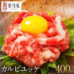 お中元 ギフト プレゼント 馬刺し 馬肉 熊本 直送 鮮馬刺し 400g カルビユッケ 40g×10パック ばさし 馬刺 肉 ユッケのたれ付 菅乃屋 お祝い 御中元