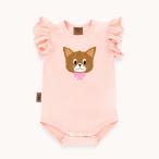 Hebe (hebe) Light pink with placement printla полный рукав детский комбинезон 