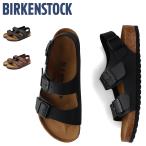 BIRKENSTOCK ビルケンシュトック ミラノ ビルコフロー サンダル メンズ 普通幅 スエード MILANO レザー ブラック BF ブラウン 黒