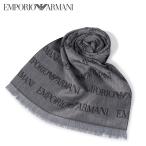 EMPORIO ARMANI エンポリオアルマーニ マフラー ストール メンズ グレー 625053 CC786