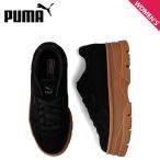 プーマ PUMA スニーカー リボ スウェード レディース 厚底 スエード RIVO SUED ブラック 黒 398342