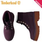 Timberland ティンバーランド ブーツ 6インチ ストーン ストリート レディース 防水 ウォータープルーフ ダーク パープル A2H3C-EJJ