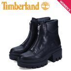 ショッピングTimberland Timberland ティンバーランド ブーツ エヴァーリー フロントジップ レディース 厚底 EVERLEIGH FRONT ZIP BOOT ブラック 黒 A5YJV