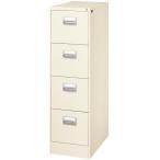 ライオン事務器 ファイリングキャビネット W387×D620×H1335mm アイボリー A4-4N 451-25