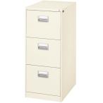 ライオン事務器 ファイリングキャビネット W455×D620×H1065mm アイボリー B4-3N 451-33【代引不可】