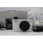 << косметика с коробкой!!>>[ прекрасный товар ]NIKON Nikon беззеркальный однообъективный камера Nikon 1 J1 белый корпус #LE202568911
