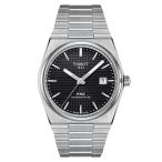 【正規品】TISSOT PRX T137.407.11.051.00 automatic ティソ ピーアールエックス オートマチック  正規保証2年　ブラック文字盤 腕時計スタンドプレゼント付