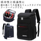 アイスボックス バックパック 保冷 ペットボトルクーラー 24L ブラック バックパック グレー ソフトクーラーバッグ 保冷リュック 保温 キャンプ