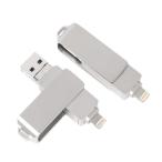 3 in1 USBメモリー 2TB 【USB|Lightning|Micro USB接続ポート対応】 3イン1 Phone ストレージ容量不足解消 大容量 高速 小型スティックIOS/Win/Android/M