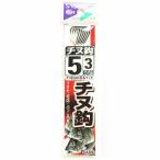 釣り 針 SASAME ささめ針 チヌ 黒 糸付 針:5 ハリス:3