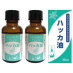 ハッカ油 2個セットハッカ 30ml 天然 ハッカオイル 原液 アロマ アウトドア お風呂 マスク 30ml