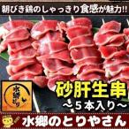 焼き鳥 砂肝串 生 バーベキュー BBQ ご家庭用にも 砂ぎも ずり ズリ キャンプ バーベキュー BBQ