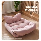 BIGリボンペットベッド ペット用品 ペット ベッド 犬用ベッド ペット用ベッド 犬 猫 おしゃれ  かわいい 小型犬 シンプル リボン 女の子 プリンセス