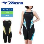 フィットネス水着 ジム ダイエット プール レディース 水泳 アクアフィットネス用オールインワン ピースバック N2JGA80392 ミズノ