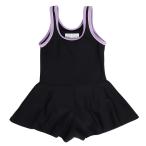  школьный купальник Junior женщина плавание девушки A линия внутренний брюки имеется USCPIP24X BLKLAV