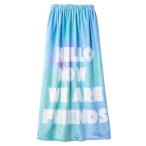 ni ключ полотенце на липучке плавание REYESREYES 100 длина Thai большой наматывать полотенце синий 100 см 125421-SAX. водный охлаждение предотвращение ультрафиолетовые лучи меры ультрафиолетовые лучи предотвращение 