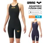 アリーナ ジュニア【競泳水着｜アクアフォースフュージョンワン】レーシングワンピーススパッツ WORLD AQUATICS承認モデル ジュニア用 AS6SRC10G