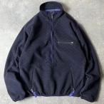 90s 92年製 USA製 Patagonia ハーフジップ プルオーバー フリース ジャケット M / 90年代 アメリカ製 オールド パタゴニア グリセード