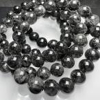 ブラックルチルクォーツ 9ｍｍ 1連分 ブレスレット２本セット 天然石　