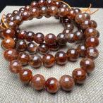  orange гранат 8mm 1 полосный минут браслет 2 шт. комплект heso Night 1 месяц зодиакальный камень 