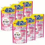 (6個セット)洗濯洗剤 液体 ボールド ジェル 華やかプレミアムブロッサムの香り つめかえ 用 ウルトラジャンボサイズ 1680g P&G (D)