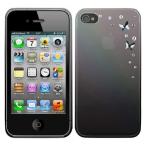 ショッピングiPhone4S スマホケース カバー iPhone4 4s Bling My Thing Swarovski シルバー 銀 メタリックミラーケース スクリーンプロテクター（1枚） Crystal Silver Night