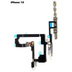 iPhone15 источник питания сон кнопка кабель / iphone iPhone 15 источник питания кнопка сон кнопка Power button flex cable замена ремонт детали детали / гарантия нет товар (.-15)