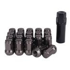 ロック ナット チタンカラー 車用 タイヤホイールナット M12 ショートナット ラグナット レーシングナット 20個 1.5mm