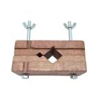 篆刻用　木製印床　一台２役　側款対応